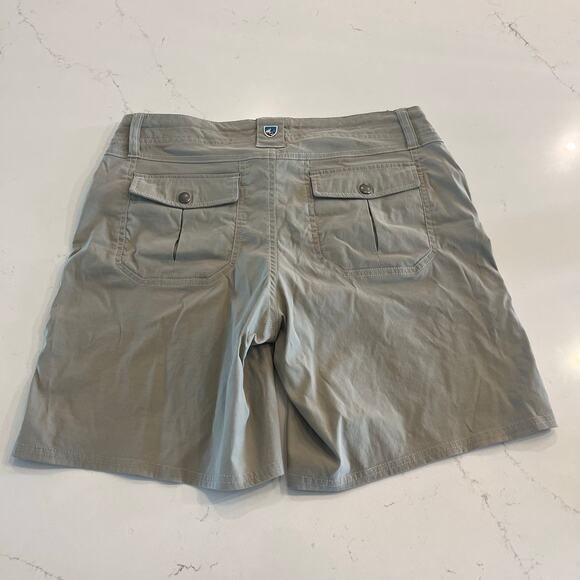 Kuhl Kliffside Air Roll-up Khaki Shorts Outdoors Hiking Size 6 - Picture 4 of 13